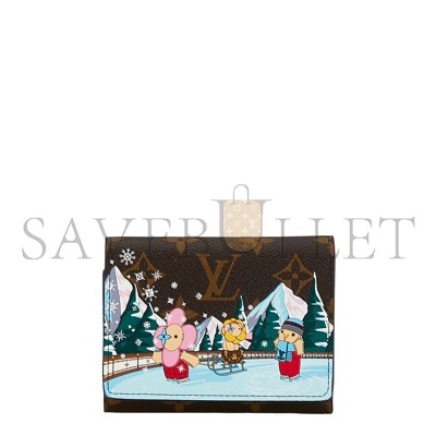 LOUIS VUITTON MONOGRAM VIVIENNE PORTEFEUILLE VICTORINE BI-FOLD WALLET M82622 (12*9.5*1.5cm) 